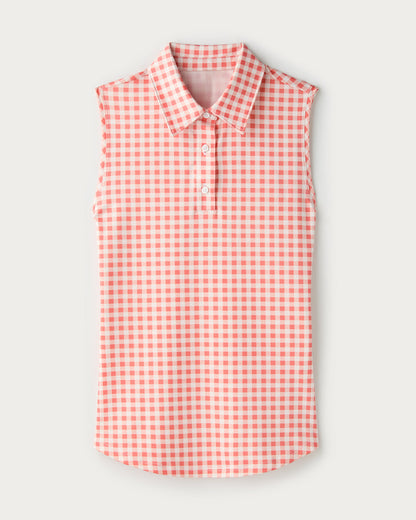 Course to Court Sleeveless Polo - US 3940
