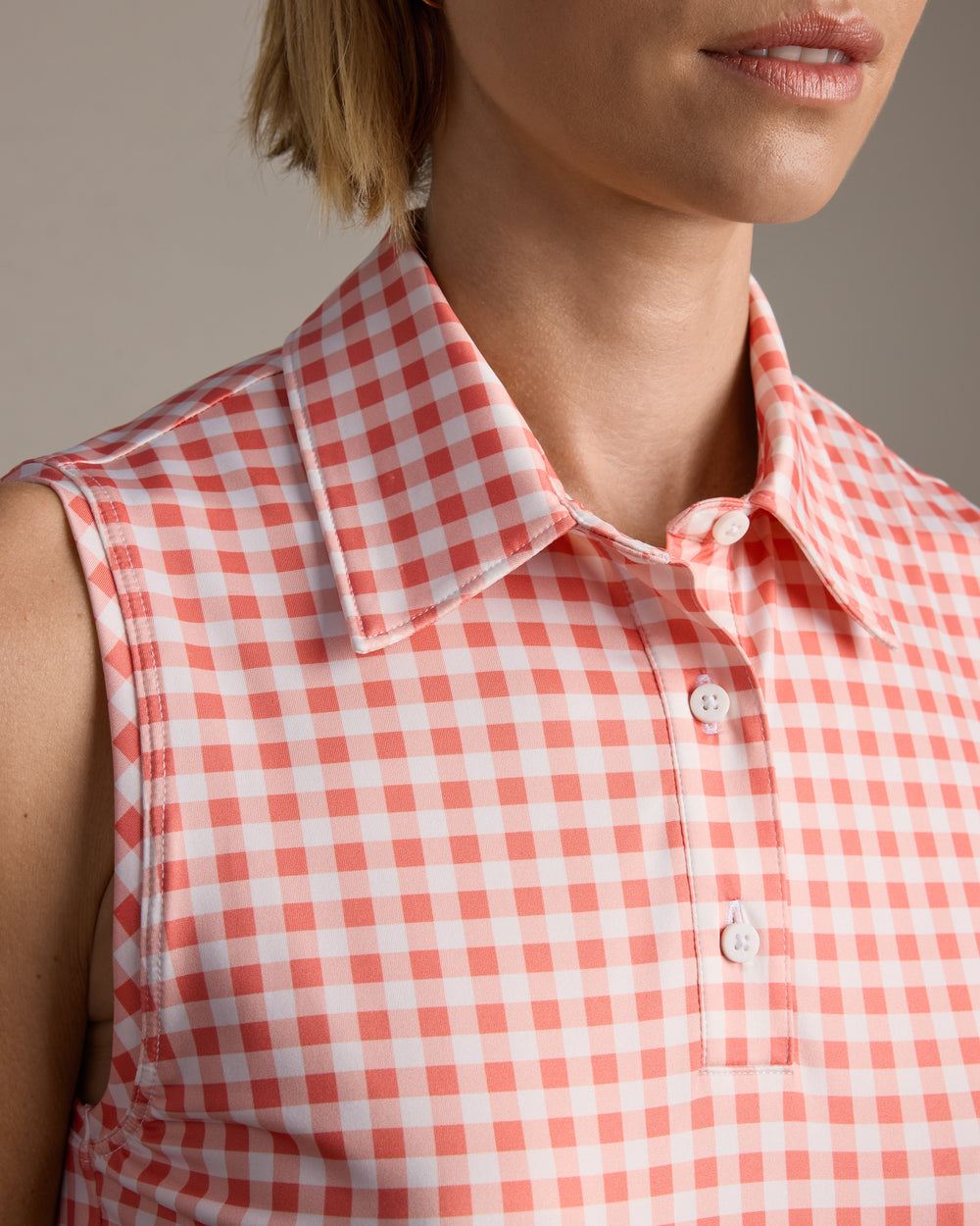 Course to Court Sleeveless Polo - US 3940