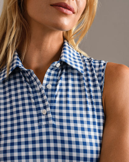 Course to Court Sleeveless Polo - US 5597