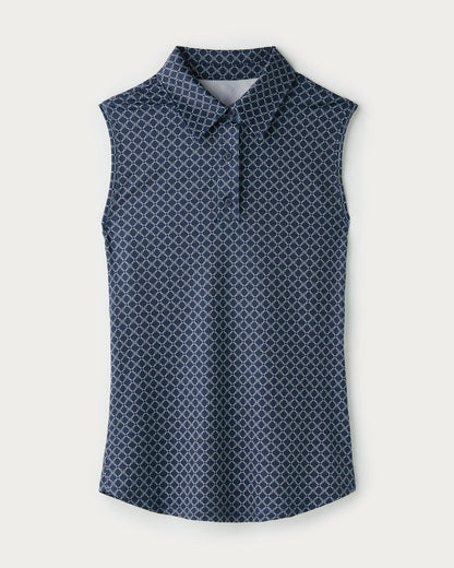 Course to Court Sleeveless Polo - US 5225
