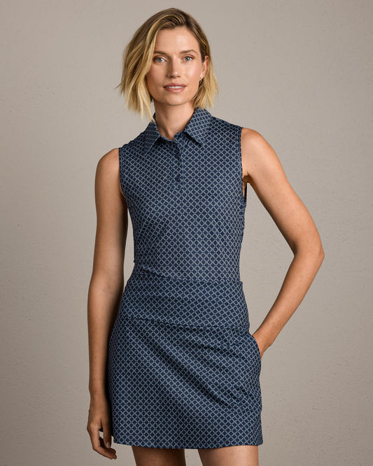Course to Court Sleeveless Polo - US 5225
