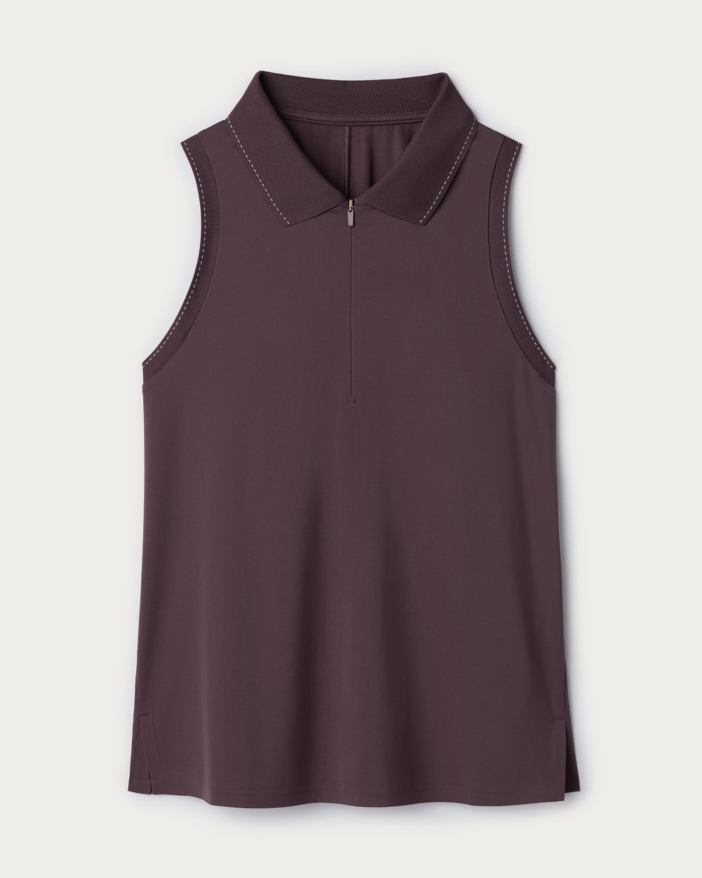 Course to Court Sleeveless Zip Polo - US 1569
