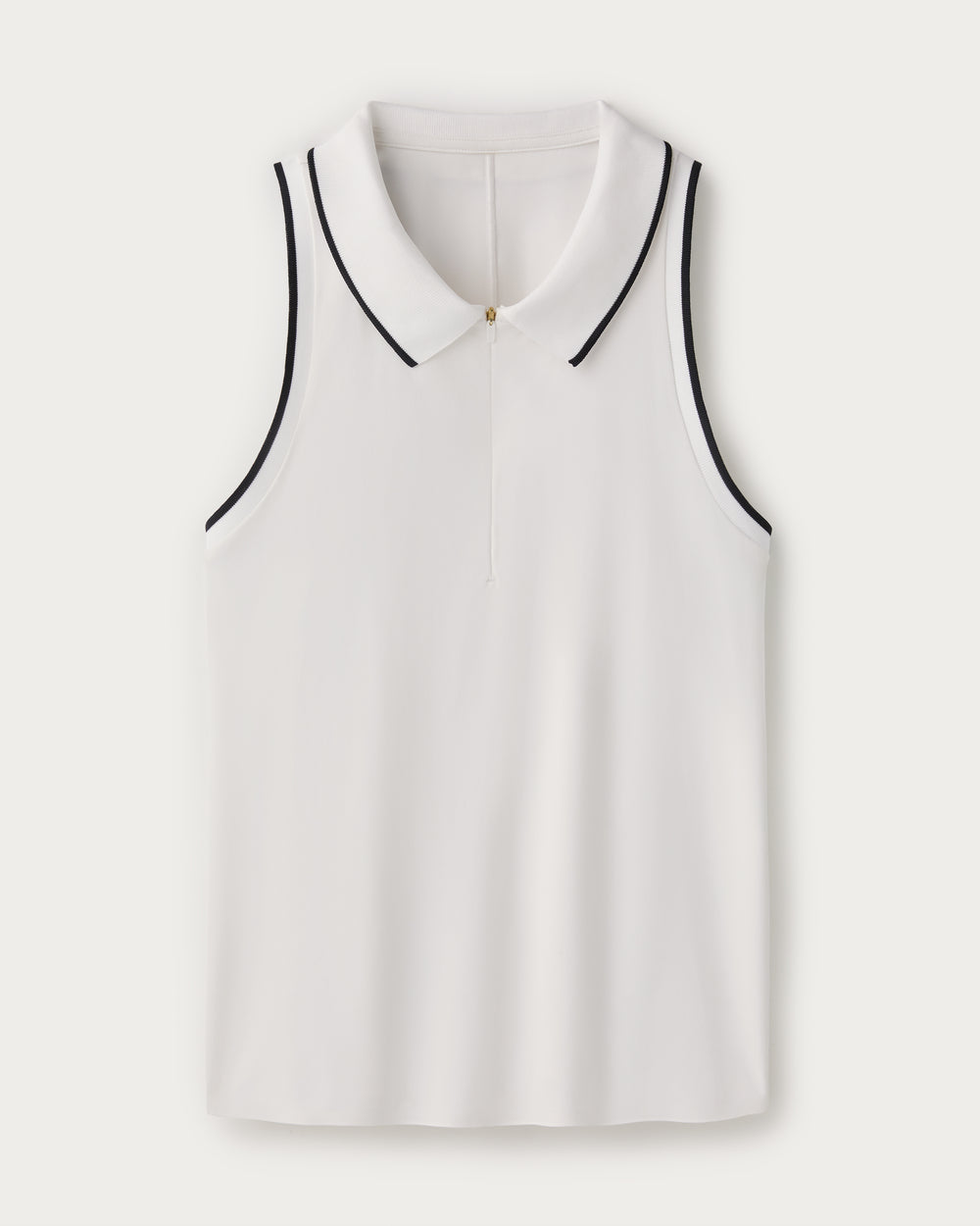 Course to Court Sleeveless Zip Polo - US 5102