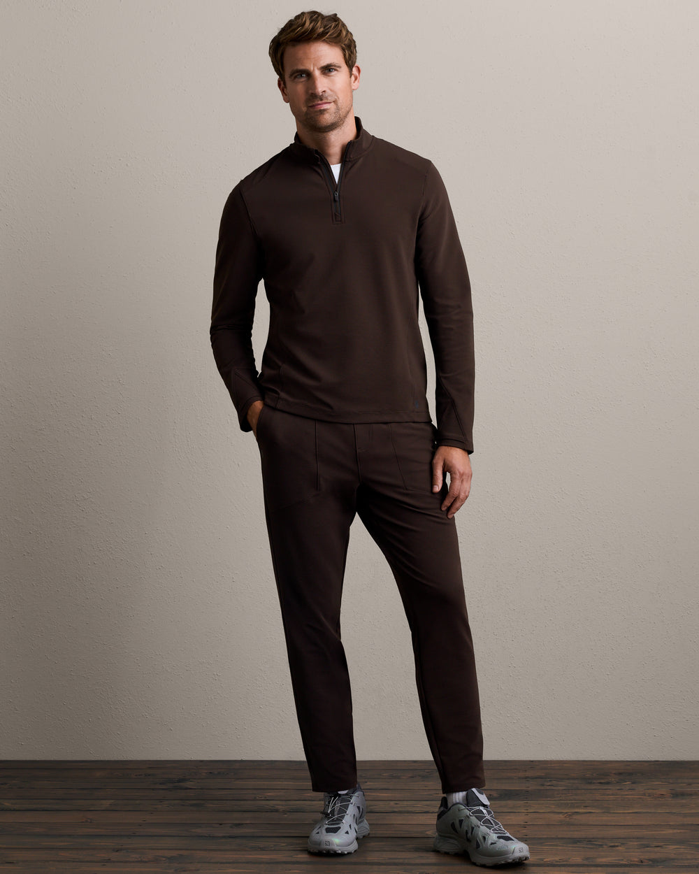 Covert Rib 1/4 Zip - US 1004
