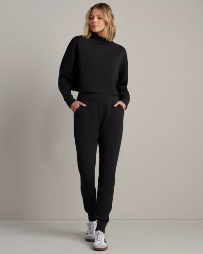 DreamGlow® Cropped Mock Neck - US 5564