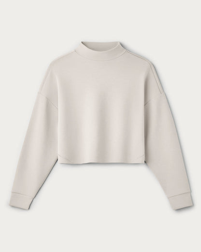DreamGlow® Cropped Mock Neck - US 4249