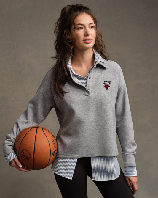 Chicago Bulls NBA DreamGlow® Polo Sweatshirt - US 2810