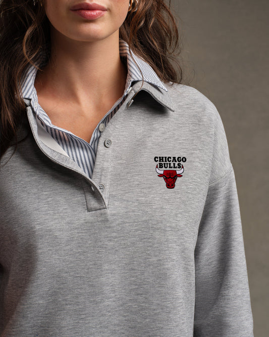 Chicago Bulls NBA DreamGlow® Polo Sweatshirt - US 2810