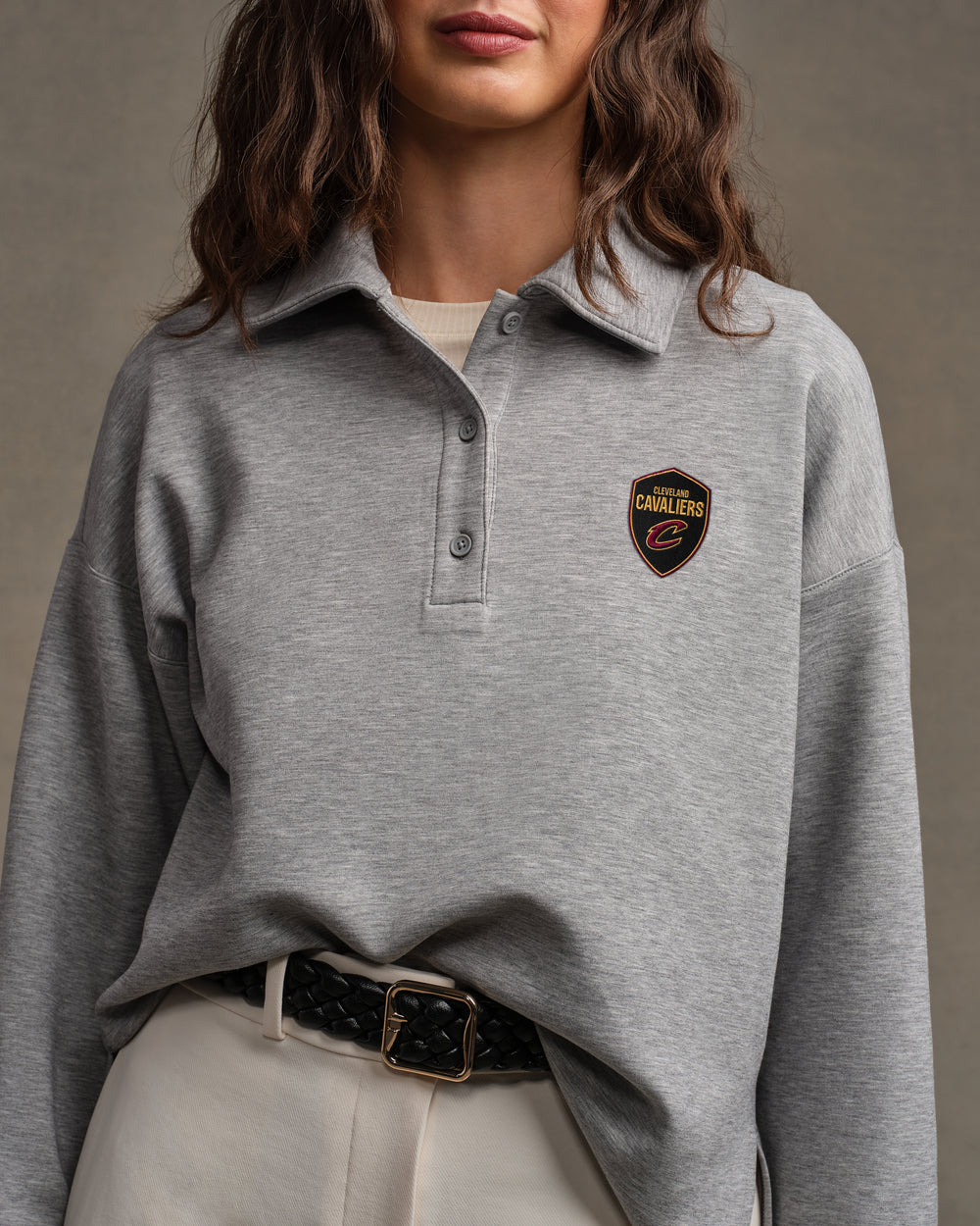 Cleveland Cavaliers NBA DreamGlow® Polo Sweatshirt - US 1202