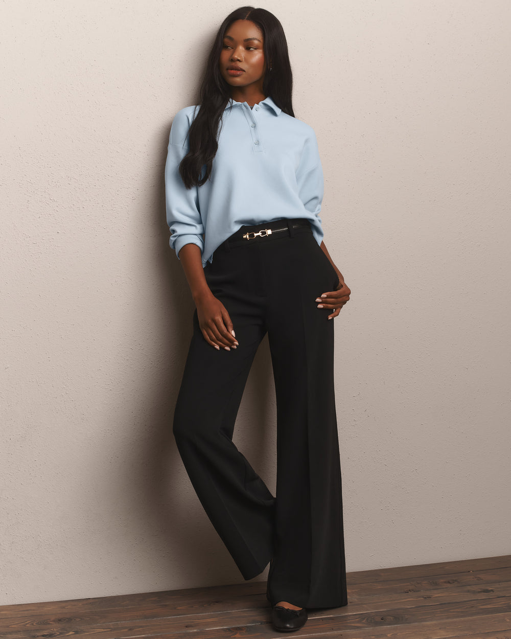 DreamGlow® Polo Sweatshirt - US 1015