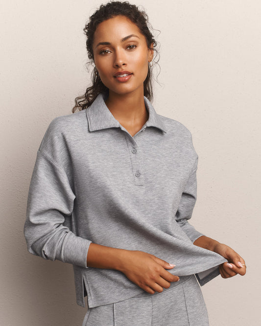 DreamGlow® Polo Sweatshirt - US 3076