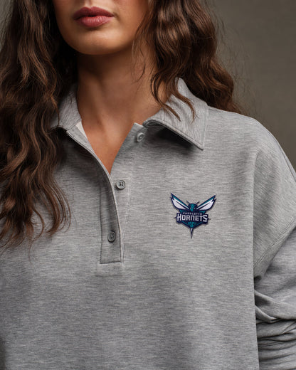 Charlotte Hornets NBA DreamGlow® Polo Sweatshirt - US 1216