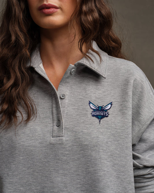 Charlotte Hornets NBA DreamGlow® Polo Sweatshirt - US 1216