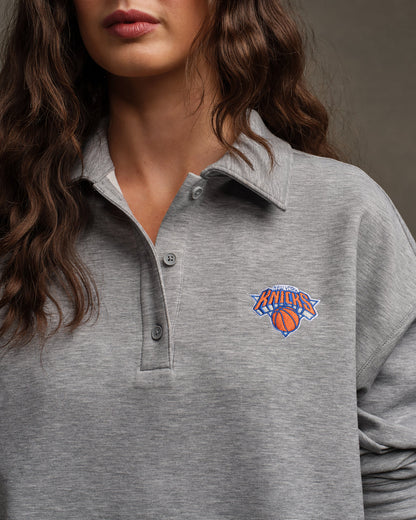 New York Knicks NBA DreamGlow® Polo Sweatshirt - US 1058