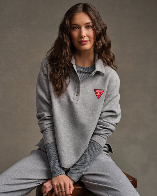 Houston Rockets NBA DreamGlow® Polo Sweatshirt - US 6519