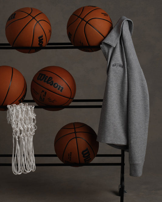 San Antonio Spurs NBA DreamGlow® Polo Sweatshirt - US 7676