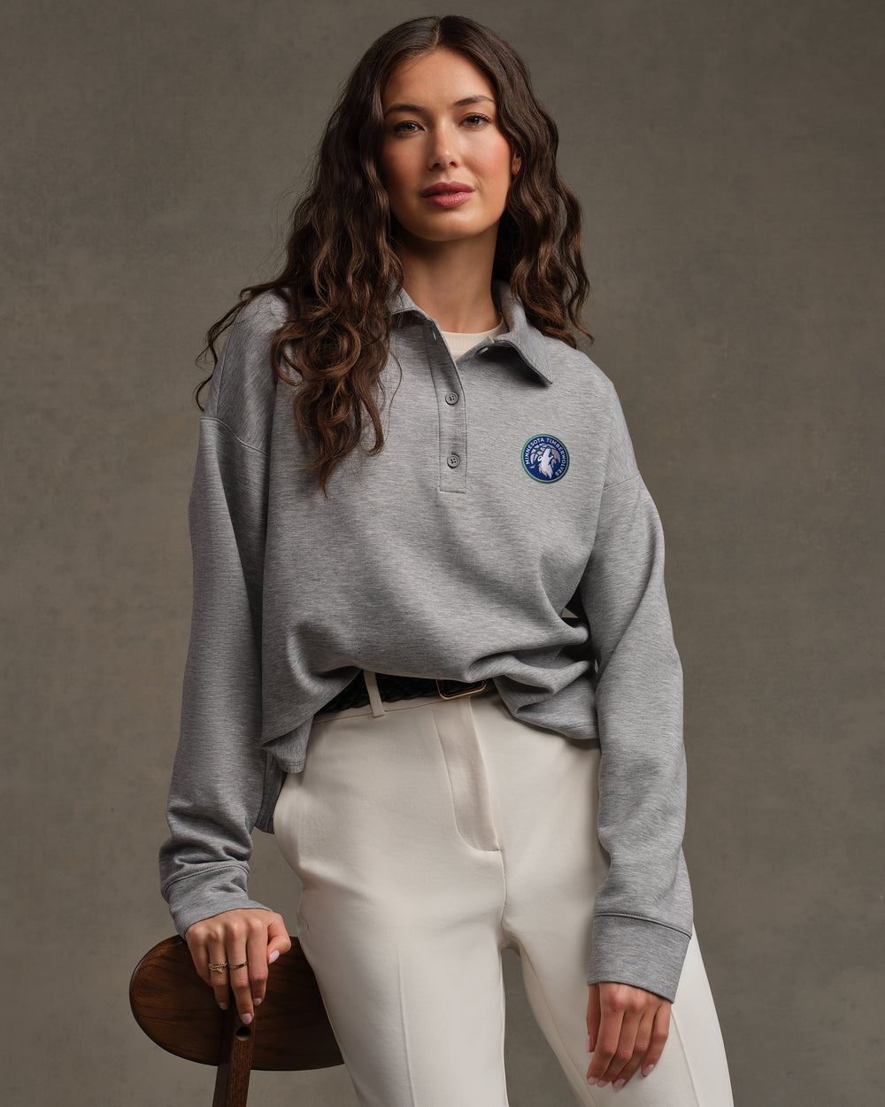 Minnesota Timberwolves NBA DreamGlow® Polo Sweatshirt - US 5272