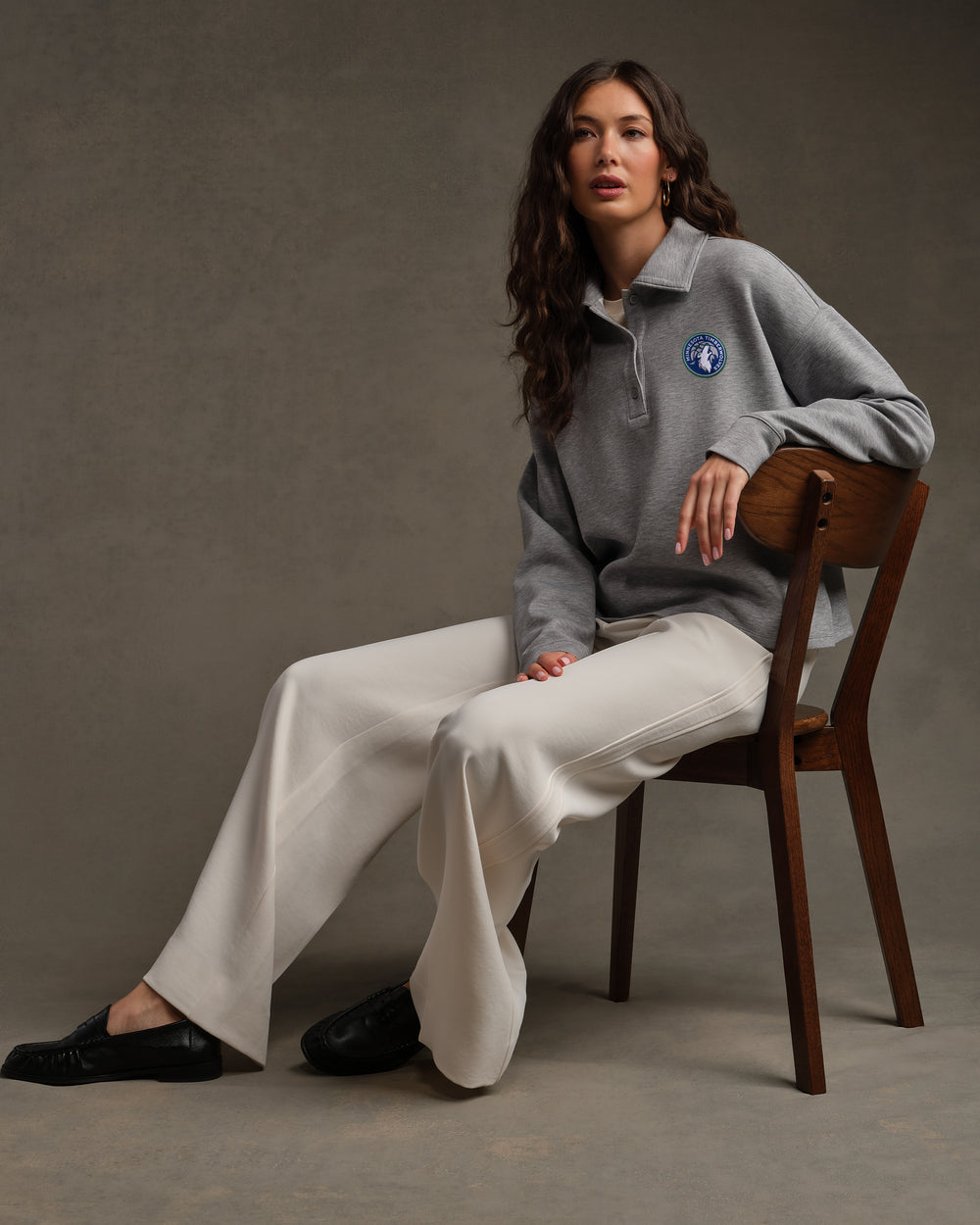 Minnesota Timberwolves NBA DreamGlow® Polo Sweatshirt - US 5272