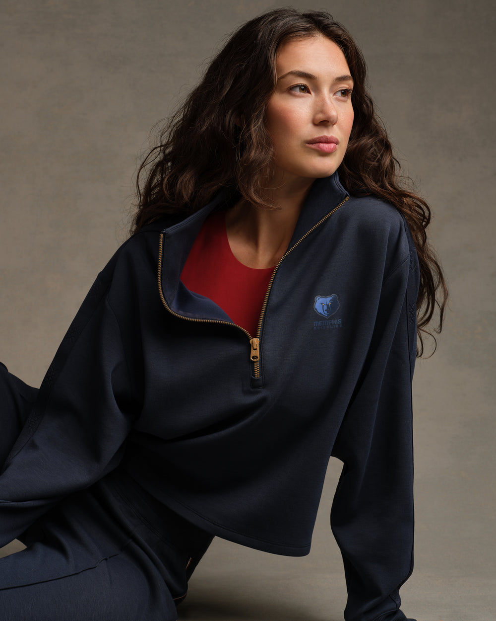 Memphis Grizzlies NBA DreamGlow® Track 1/2 Zip - US 5253