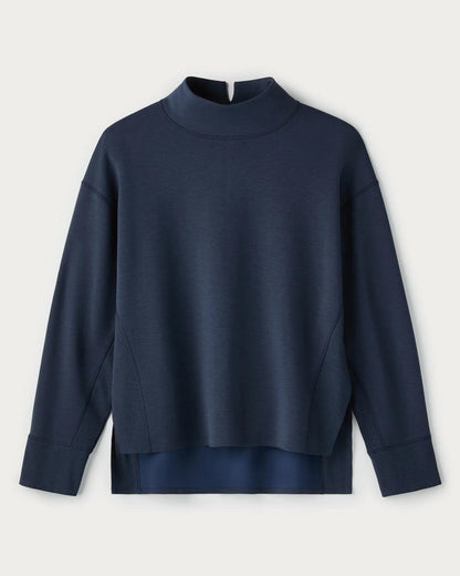 DreamGlow® Mock Neck Pullover - US 2487