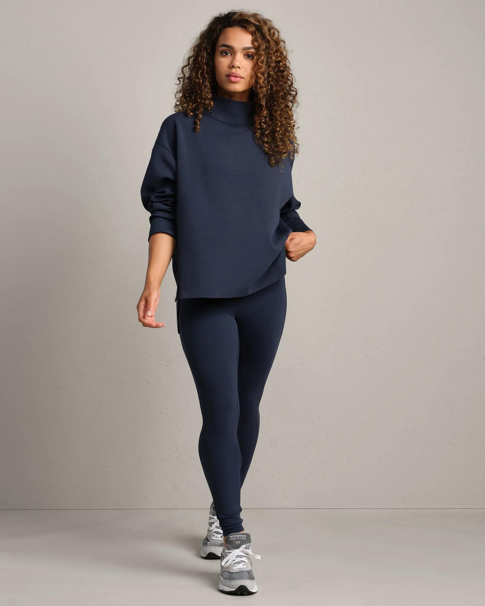 DreamGlow® Mock Neck Pullover - US 2487