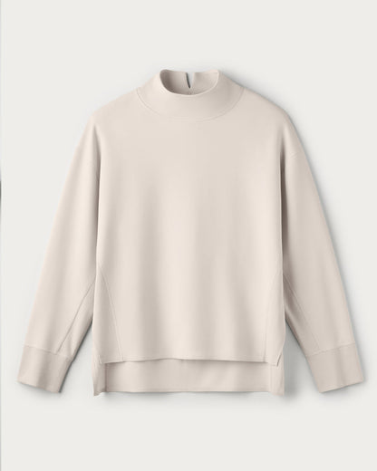 DreamGlow® Mock Neck Pullover - US 2739