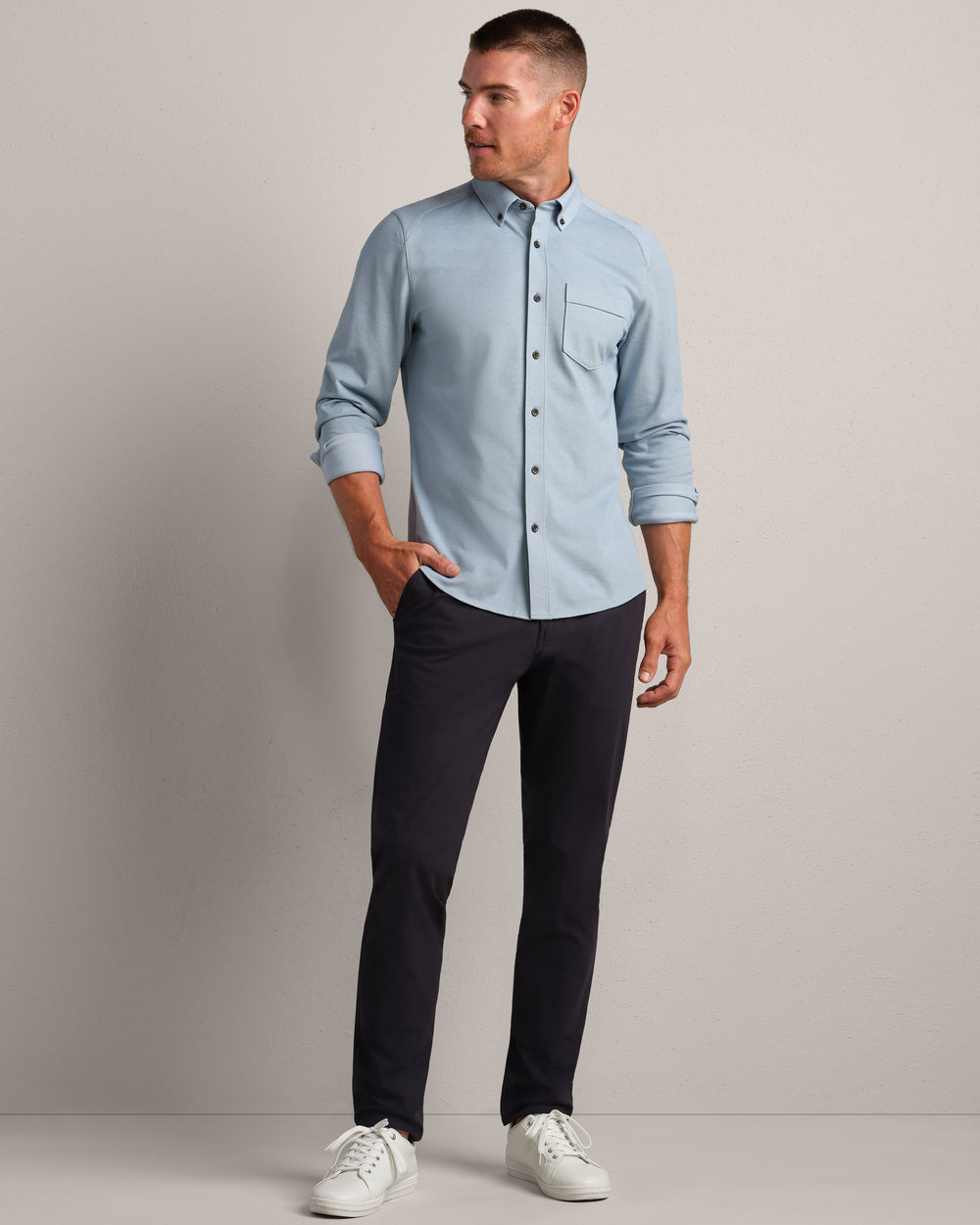 Effortless Oxford Button Down - US 7505