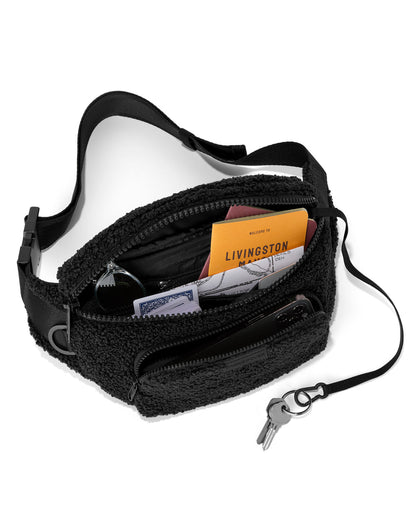Dagne Dover Jax Large Fanny Pack - Shearling - US 3466