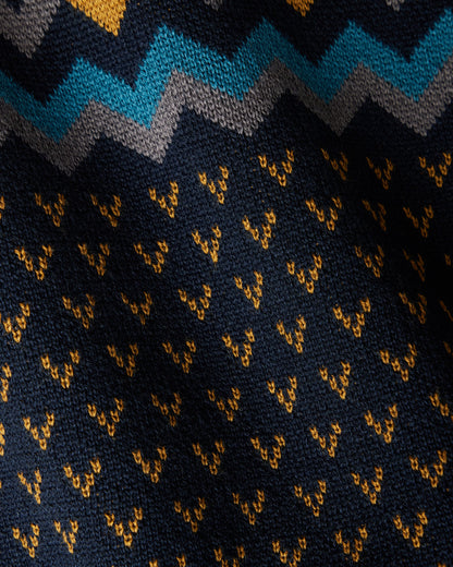 Fair Isle Crew Neck Sweater - US 3759