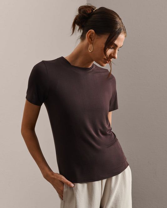 Featherweight Rib Tee - US 7538