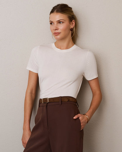 Featherweight Rib Tee - US 5708