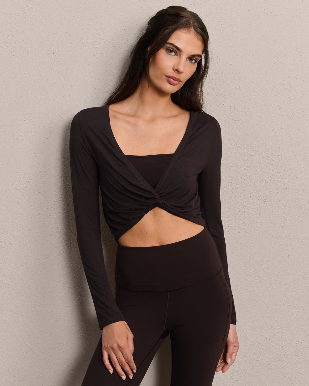 Featherweight Rib Twist Top - US 2115