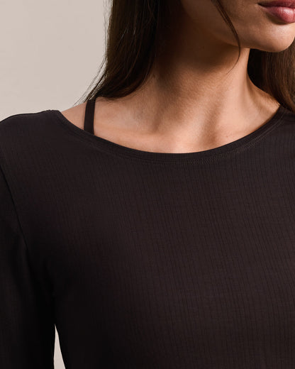 Featherweight Rib Twist Top - US 2115