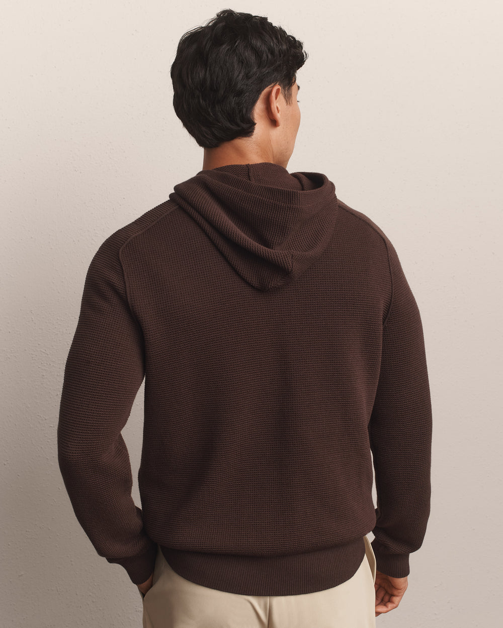 Fine Knit Sweater Hoodie - US 5016
