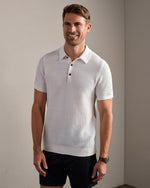 Fine Knit Sweater Polo - US 7064