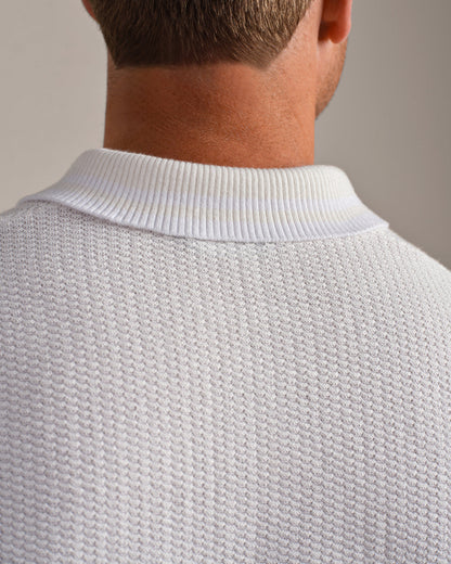 Fine Knit Sweater Polo - US 7064