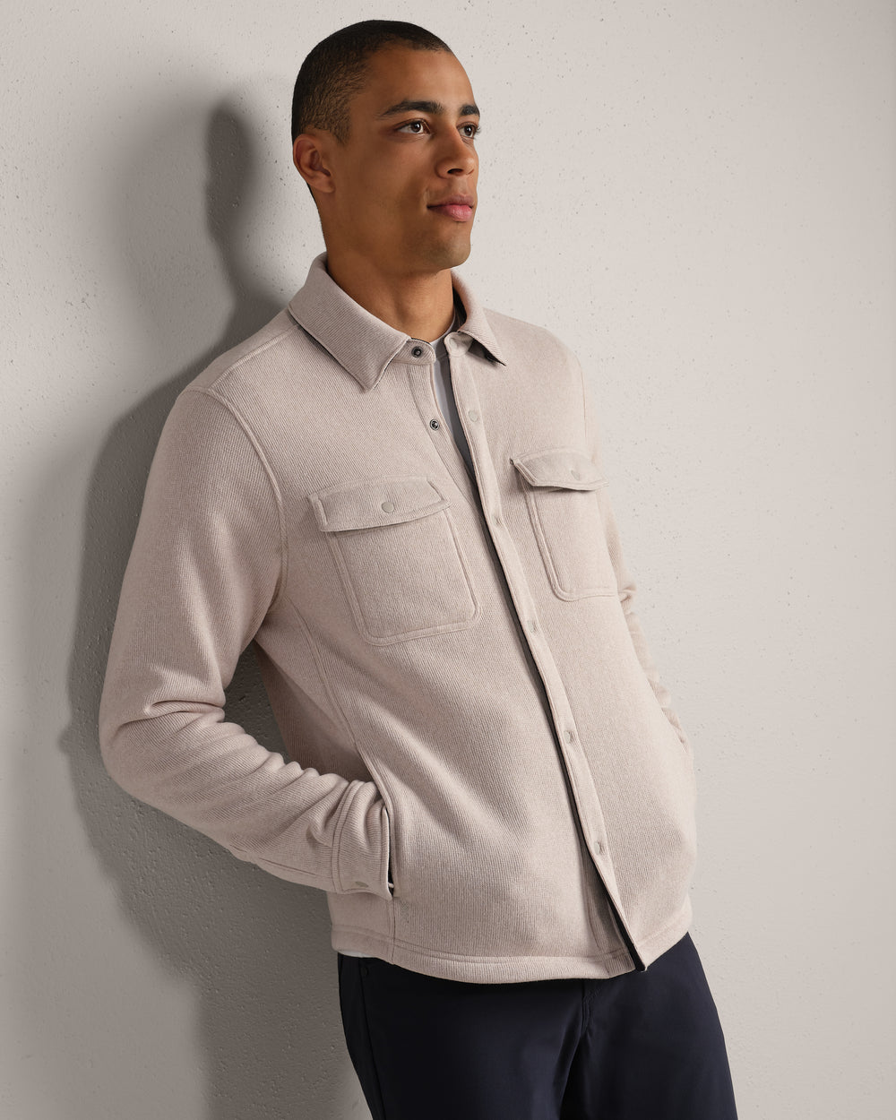Fleece Shacket - US 7288