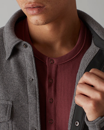 Fleece Shacket - US 6950