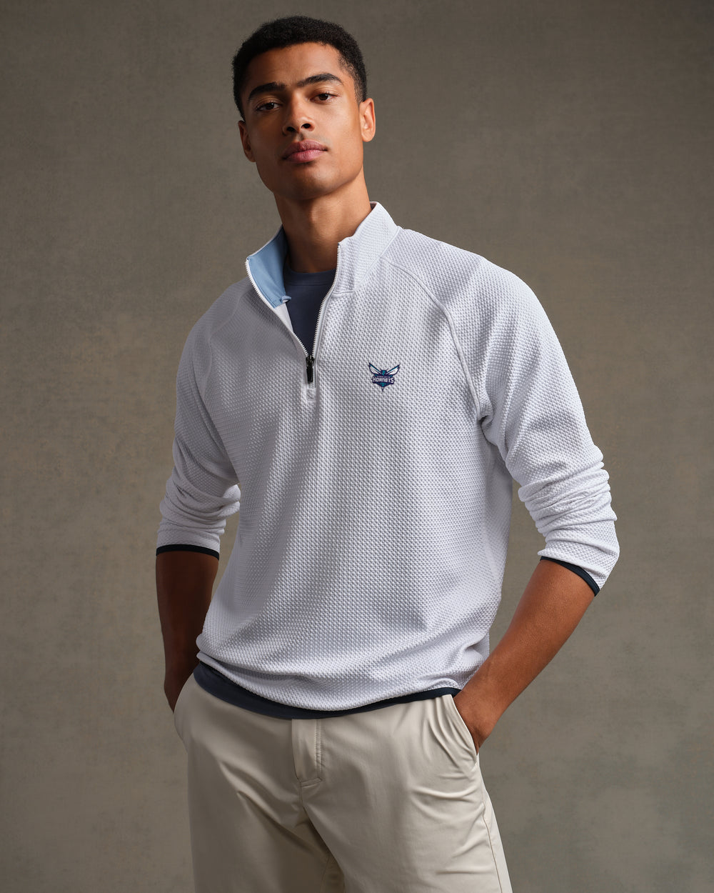 Charlotte Hornets NBA Founder's Golf 1/4 Zip - US 8268