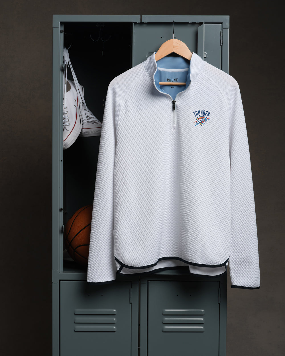 Oklahoma City Thunder NBA Founder's Golf 1/4 Zip - US 0049