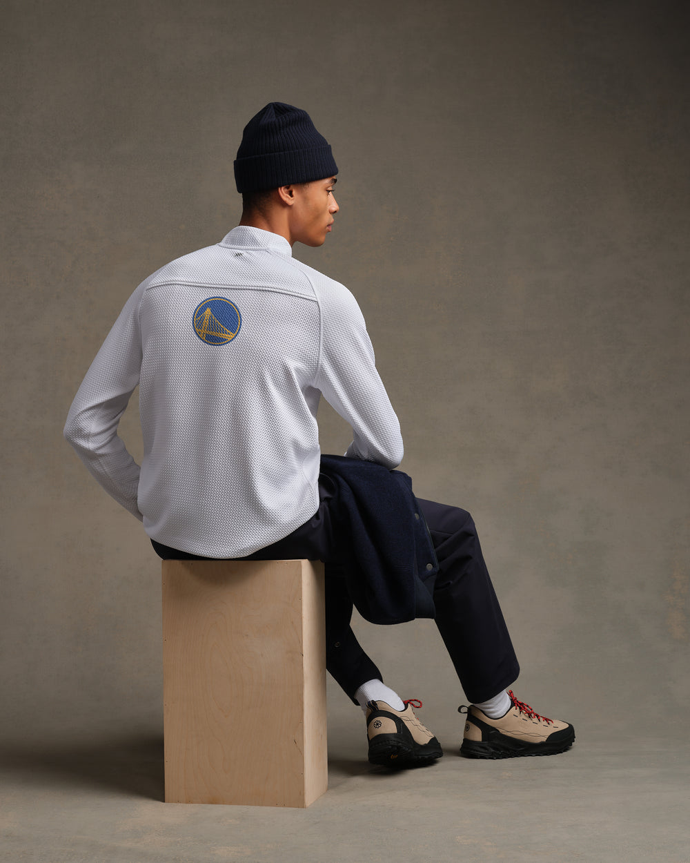Golden State Warriors NBA Founder's Golf 1/4 Zip - US 1729