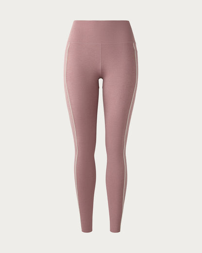 Heather Revive™ Contrast 7/8 Pocket Legging - US 3327
