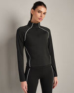 Heather Revive™ Contrast 1/4 Zip - US 7515