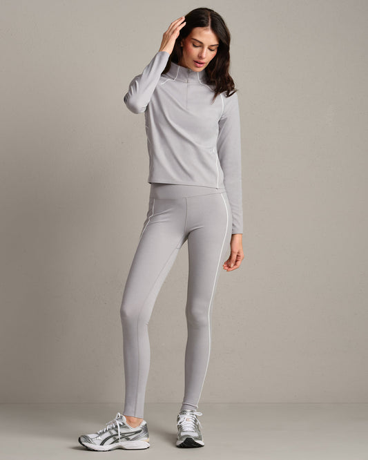 Heather Revive™ Contrast 1/4 Zip - US 1923