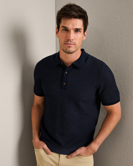 Mercer Knit Polo - US 9845