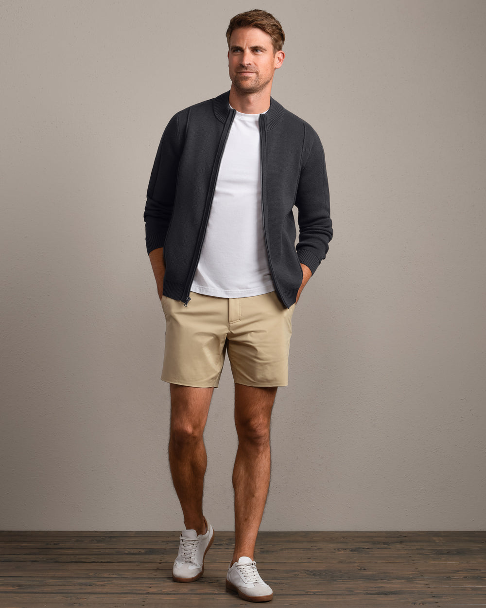 Milano Full Zip Sweater - US 4053
