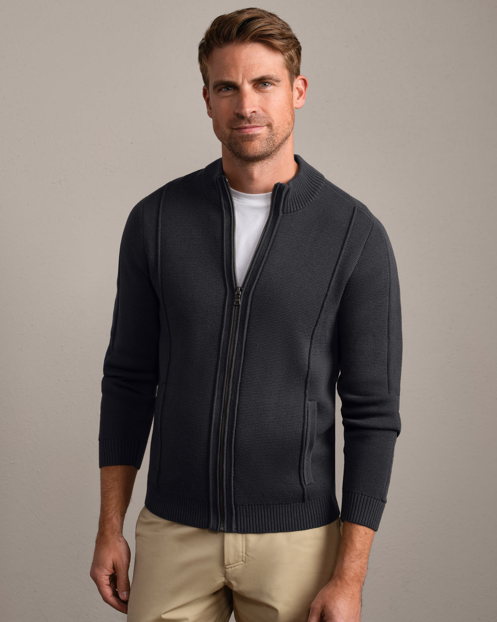 Milano Full Zip Sweater - US 4053