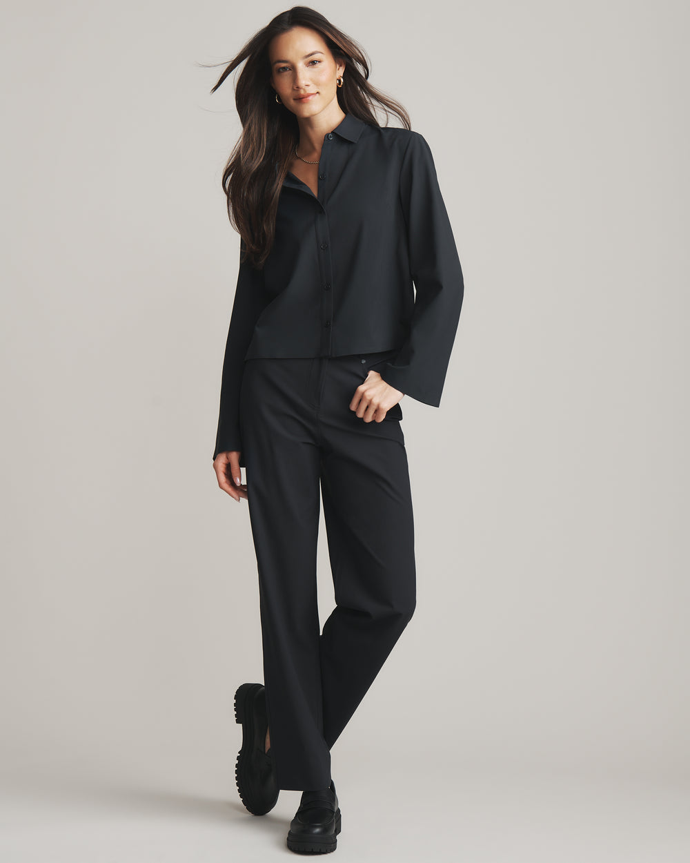 Mirage Crop Blouse - US 7443