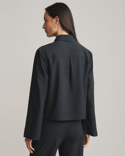 Mirage Crop Blouse - US 7443