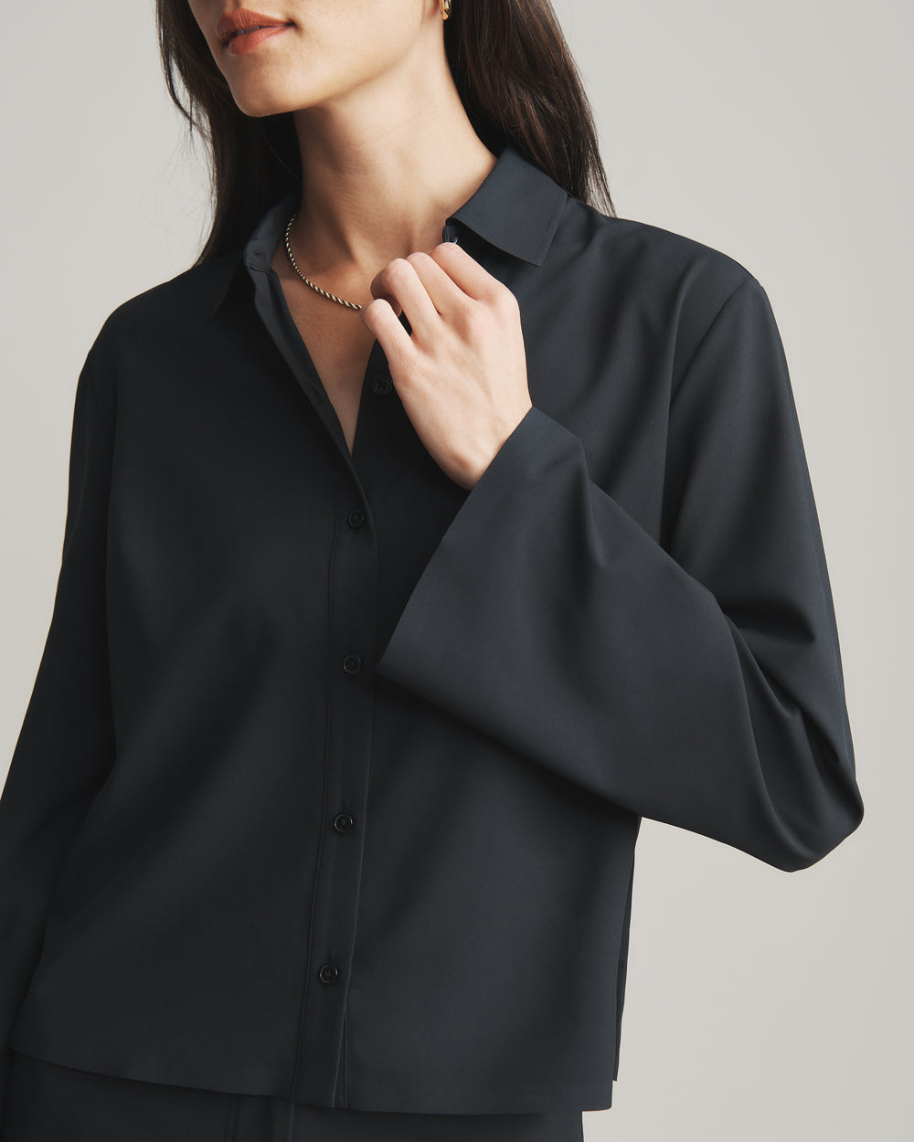 Mirage Crop Blouse - US 7443